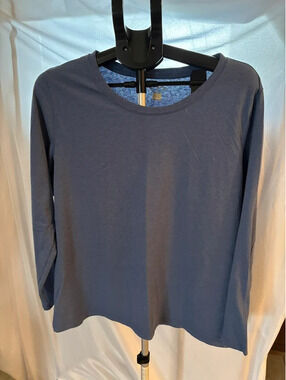 Blue Mountain long sleeve cotton shirt XL